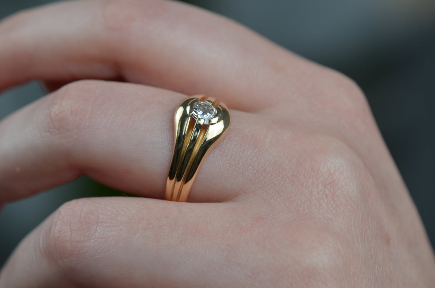 Gorgeous Retro Diamond Ring