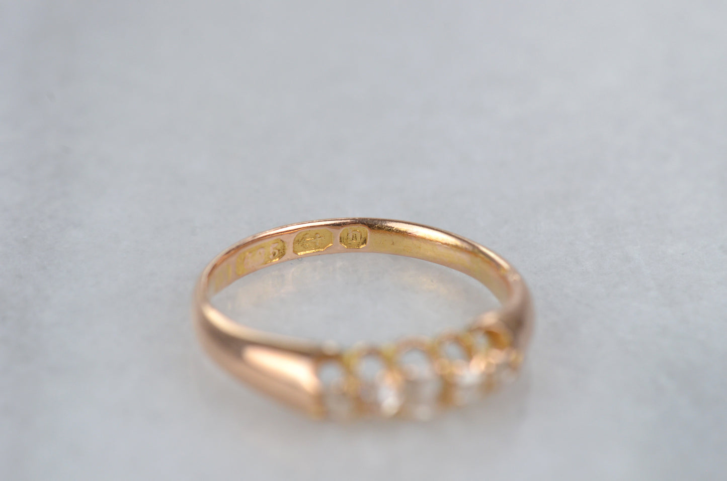 Delightfully Odd Victorian Diamond Ring