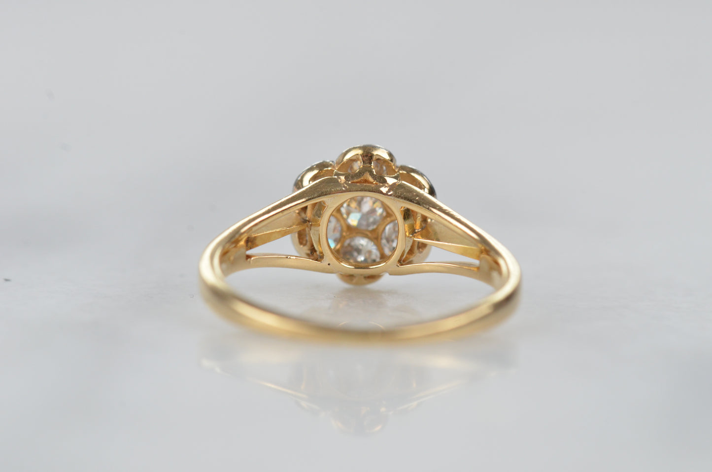 Outstanding Edwardian Daisy Ring