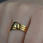 Handsome Victorian Coiled Snake Ring
