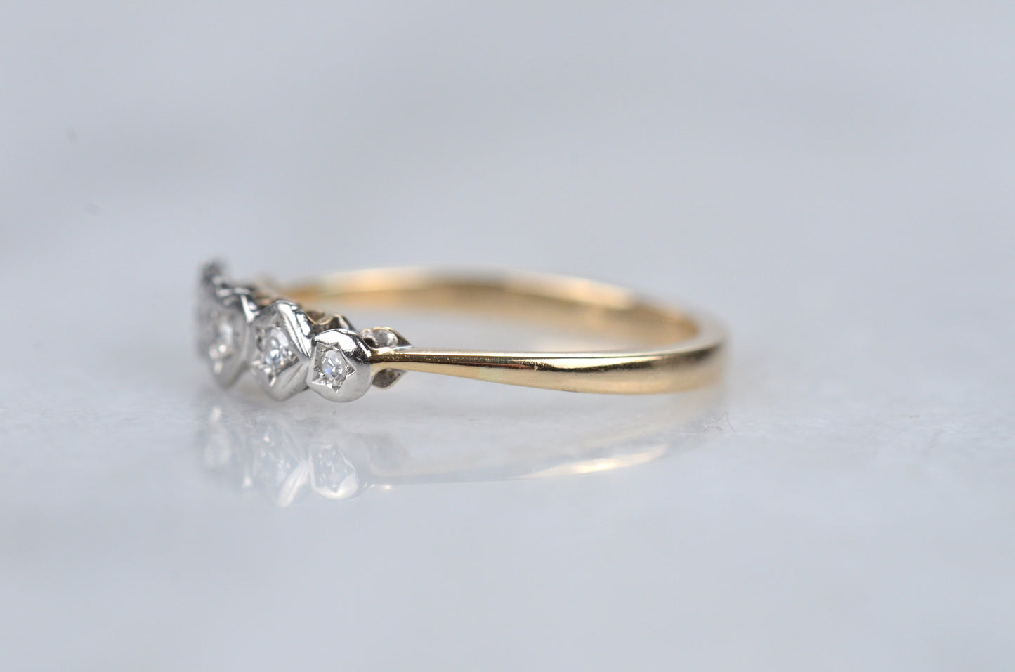 Dainty Edwardian Style Hearts & Stars Band