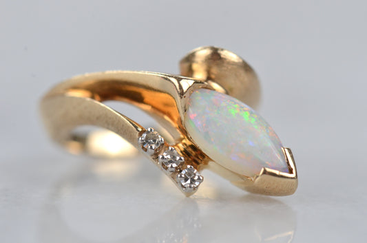 Sensational Vintage Opal Cocktail Ring