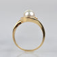 Swirling Pearl Ring