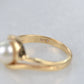 Swirling Pearl Ring