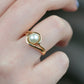 Swirling Pearl Ring