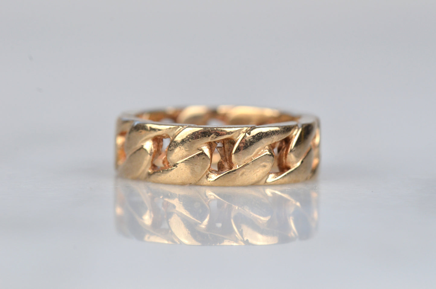 Chunky Vintage Chain Link Ring