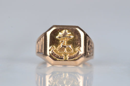 Per Ardua: Moulton College Class Ring 1943