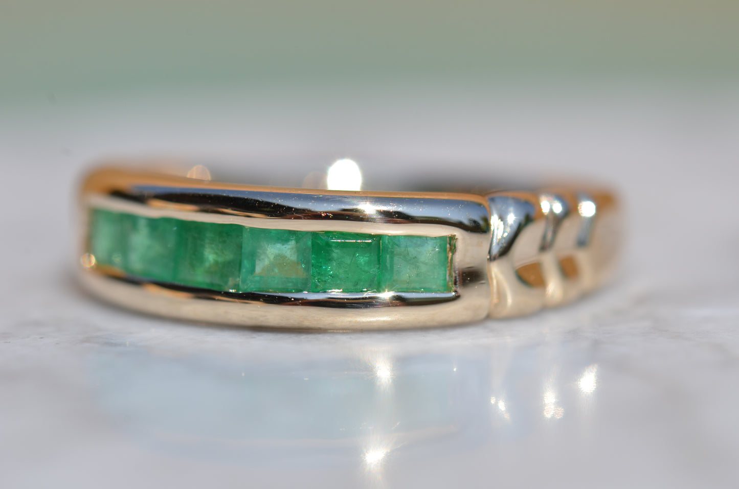 Chubby Vintage Emerald Channel Band