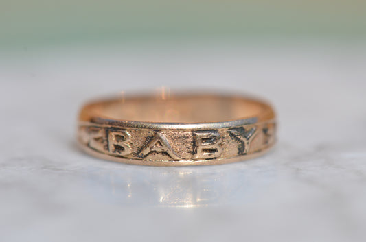 Covetable Antique "Baby" Ring