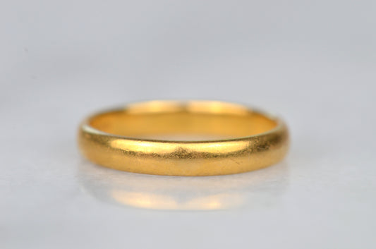 Smooth 22k Band 6.75 1956