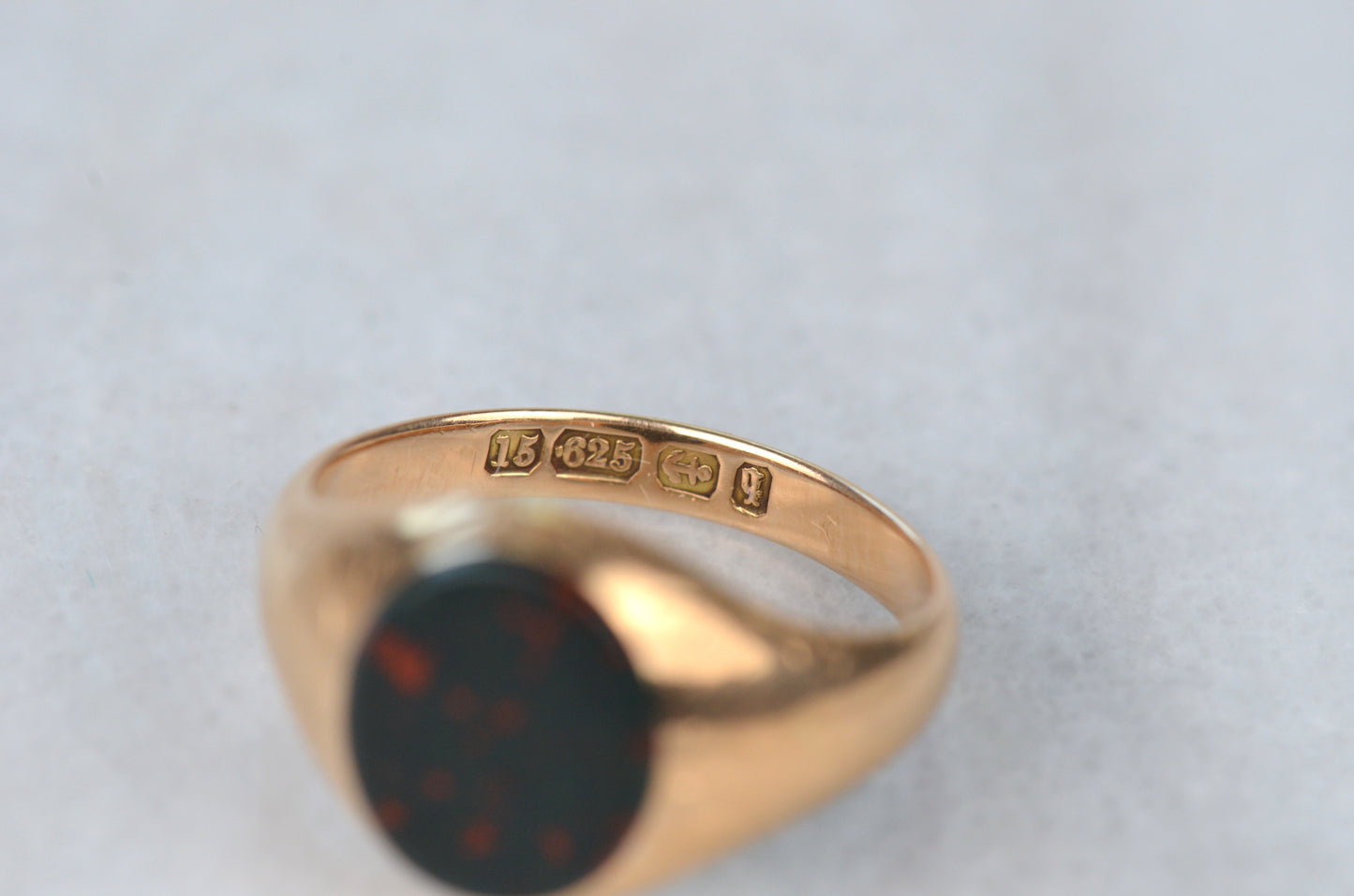 Rich Antique Bloodstone Ring