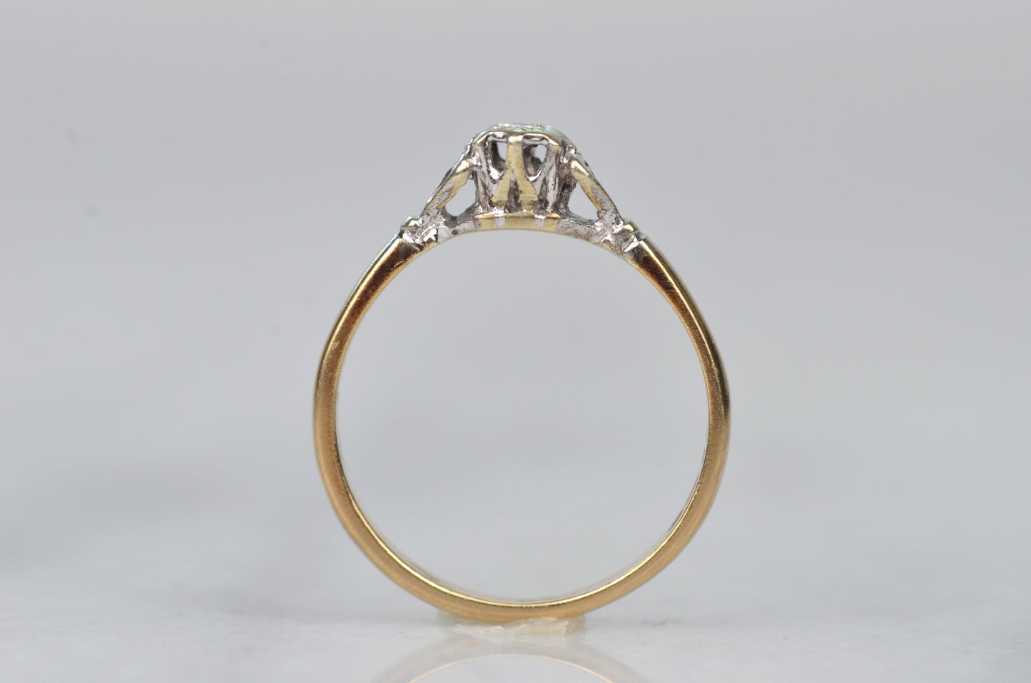 Modest Midcentury Diamond Ring