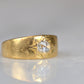 Romantic Antique Rose Cut Starburst Ring