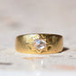 Romantic Antique Rose Cut Starburst Ring