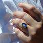 Remarkable Antique St. Fabiola Painted Miniature