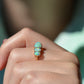 Vivid Edwardian Opal Five Stone Ring