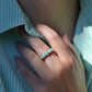 Vivid Edwardian Opal Five Stone Ring