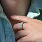 Vivid Edwardian Opal Five Stone Ring