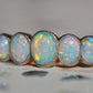 Vivid Edwardian Opal Five Stone Ring