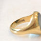 Heavy Vintage Bloodstone Ring