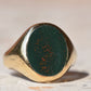 Heavy Vintage Bloodstone Ring