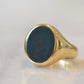 Heavy Vintage Bloodstone Ring