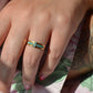 Elegant Victorian Turquoise Band Ring