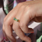 Elegant Victorian Turquoise Band Ring