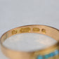 Elegant Victorian Turquoise Band Ring