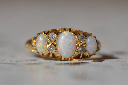 Irresistible Antique Opal Ring