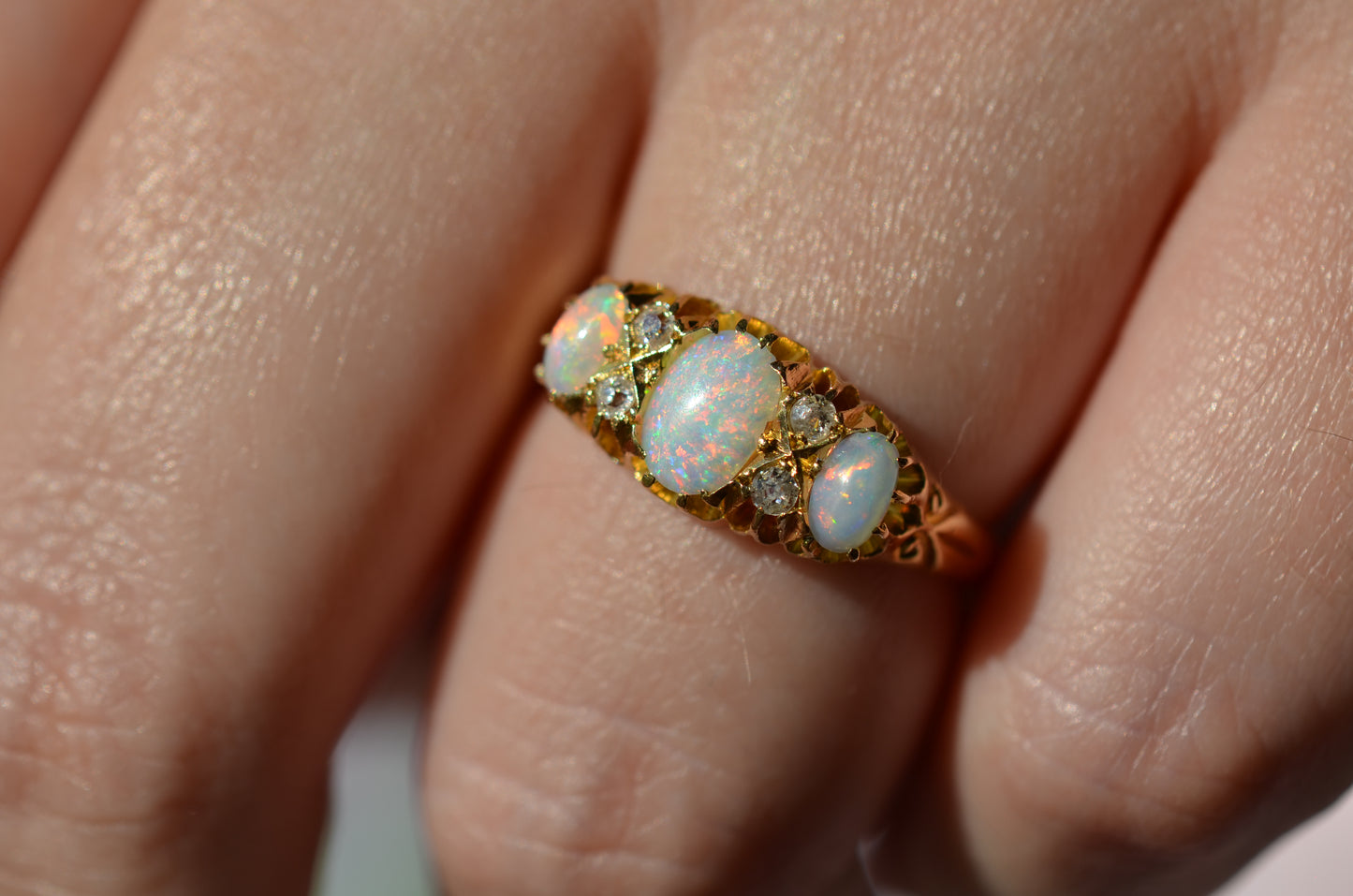Irresistible Antique Opal Ring