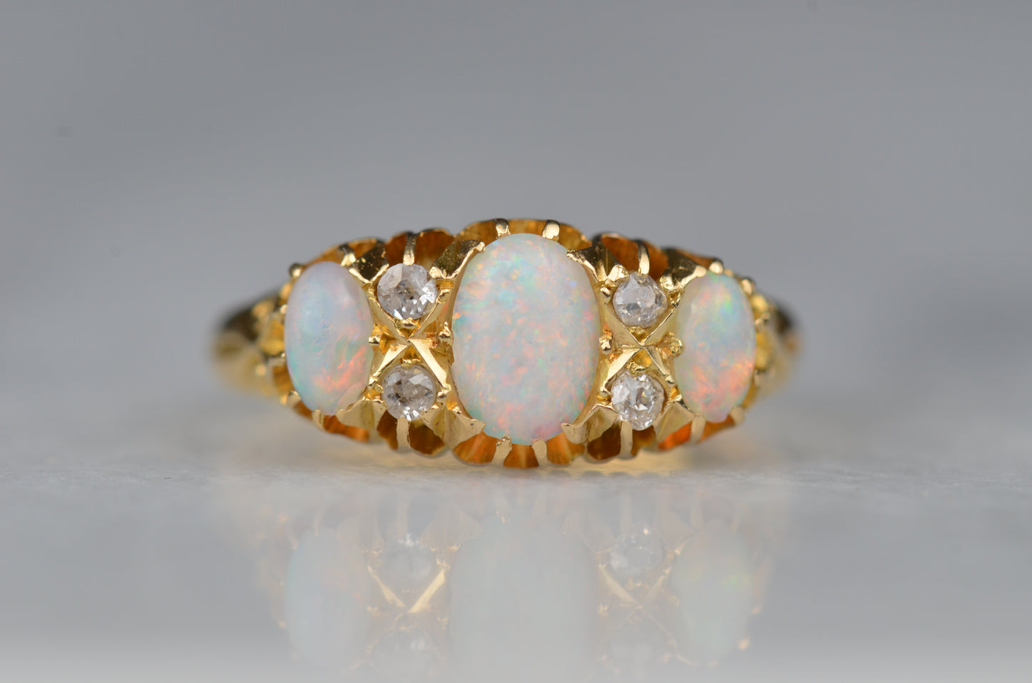 Irresistible Antique Opal Ring