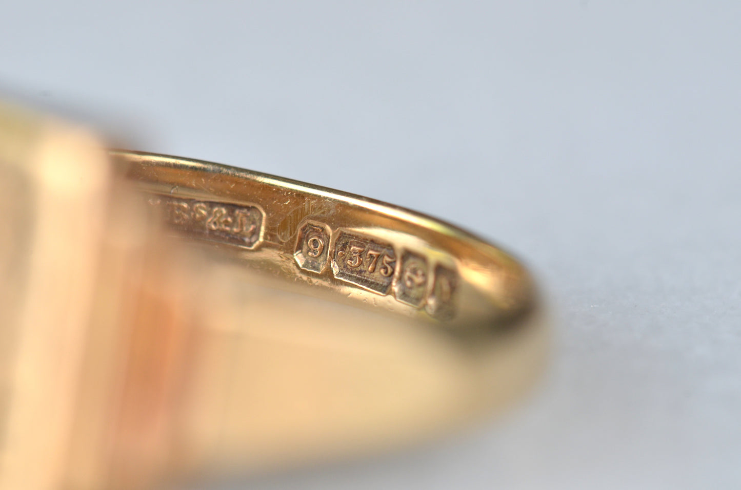 Bold Midcentury Monogram Signet