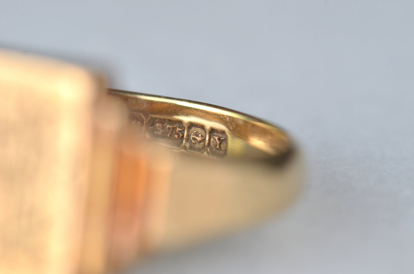 Bold Midcentury Monogram Signet