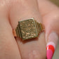 Bold Midcentury Monogram Signet