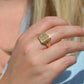 Bold Midcentury Monogram Signet