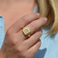 Bold Midcentury Monogram Signet