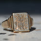 Bold Midcentury Monogram Signet