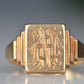 Bold Midcentury Monogram Signet