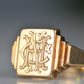 Bold Midcentury Monogram Signet