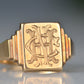 Bold Midcentury Monogram Signet