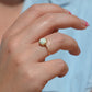 Minimalist Vintage Opal Ring