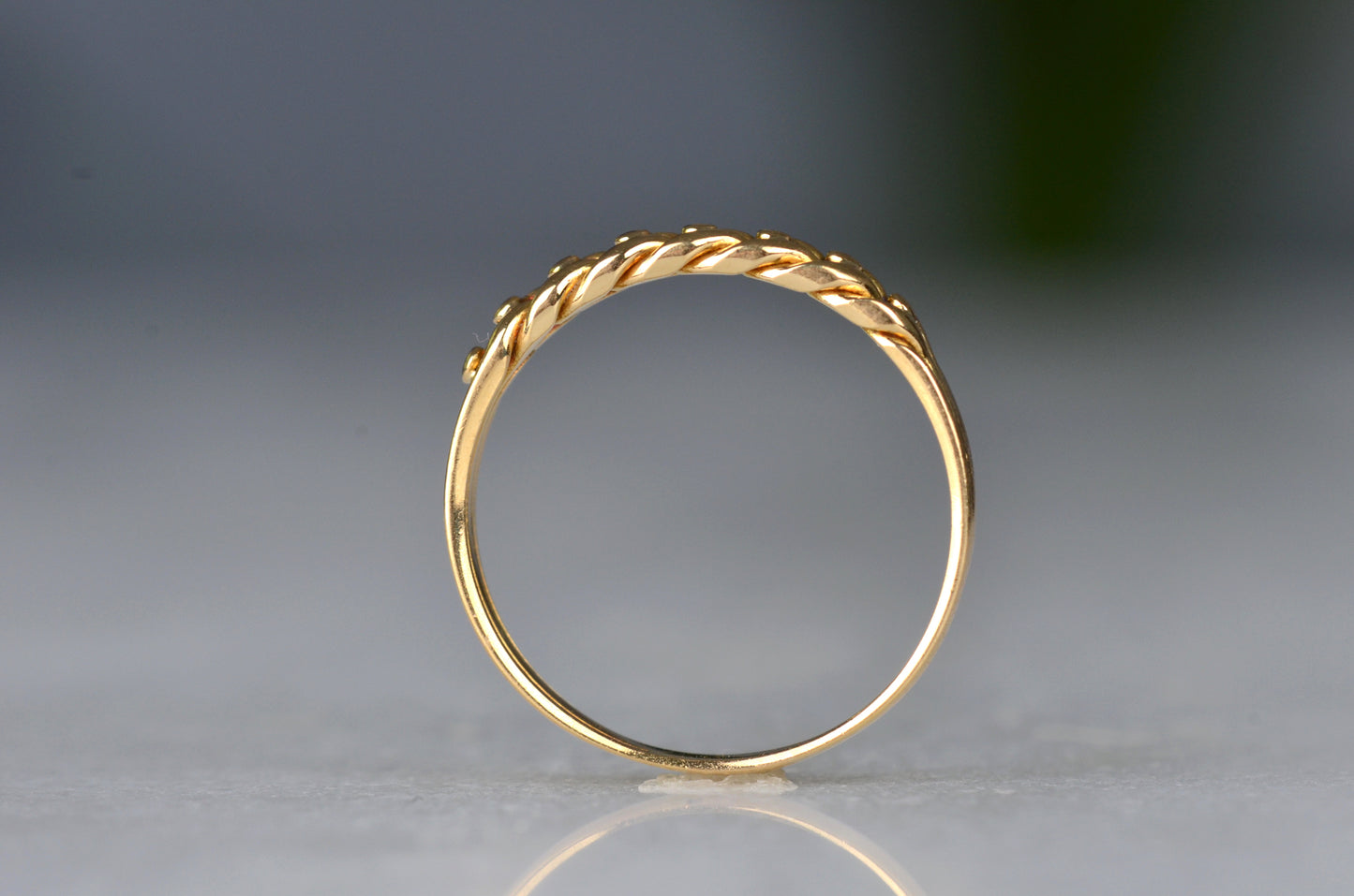 Thin Antique Keeper Ring