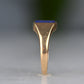 Vivid Sentimental Memorial Lapis Signet