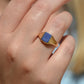 Vivid Sentimental Memorial Lapis Signet