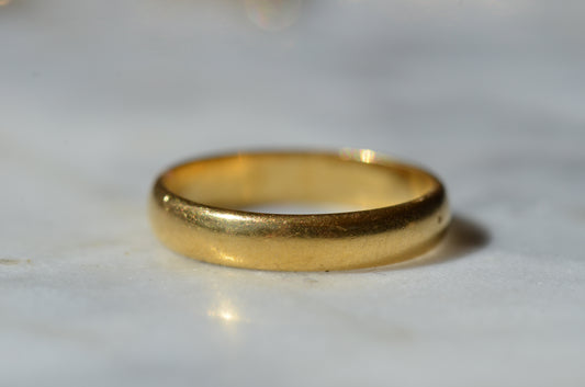 Luscious Vintage 22k Band 6 1/8 1964