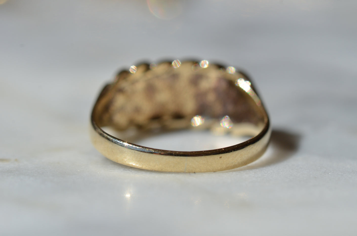 Smooth Vintage Keeper Ring