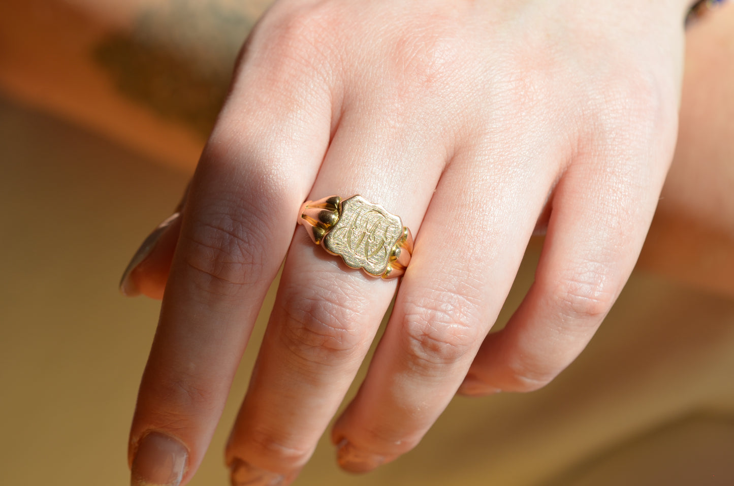 Fanciful Antique Signet Ring