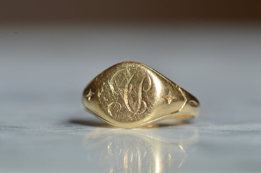 Darling Antique Signet Ring