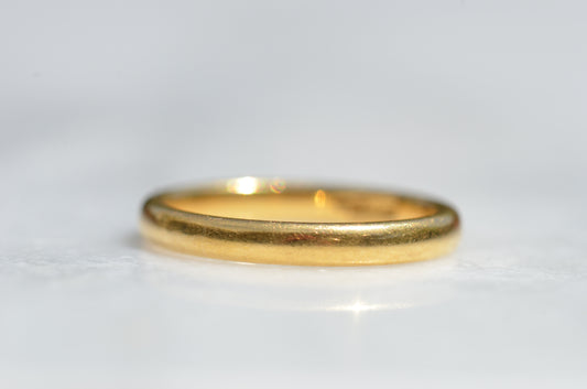 Thick Vintage 22k Band 8